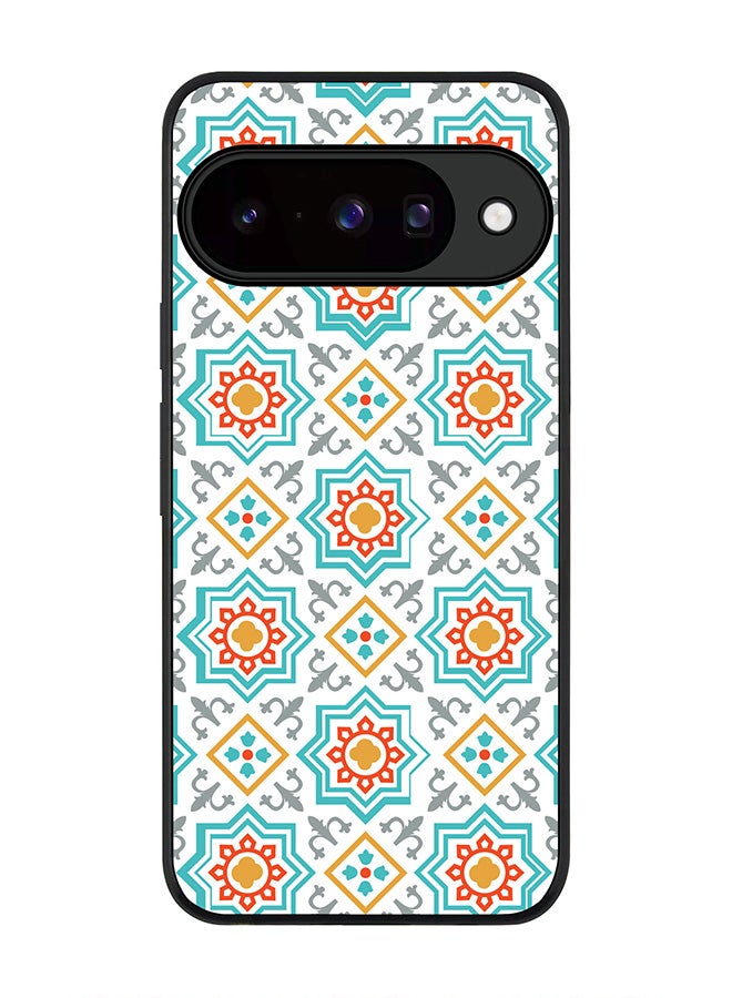 For Google Pixel 10 Case,Slim fit Camera Protection, Shockproof Thin Phone cover  - Moroccan Mosaic